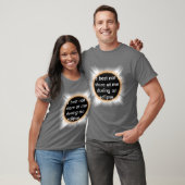 T-Shirt Éclipse Solaire Totale (Unisexe)