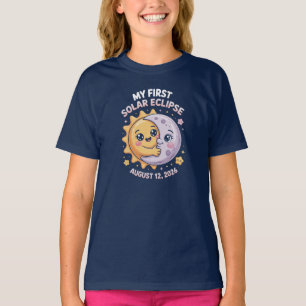 T-shirt Éclipse solaire totale 12 août 2026 Première éclip