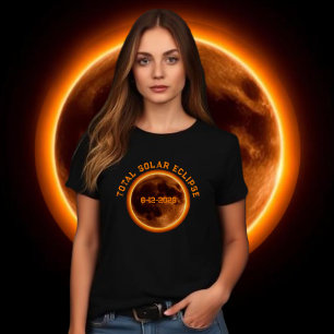 T-shirt Éclipse solaire totale 2026