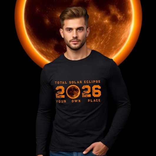 T-shirt Éclipse solaire totale 2026
