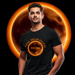 T-shirt Éclipse solaire totale 2026