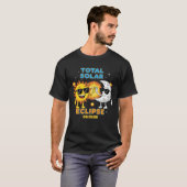 T-shirt Éclipse solaire totale 2026 (Devant entier)