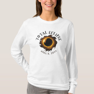 T-shirt Éclipse solaire totale 24 avril, 2024