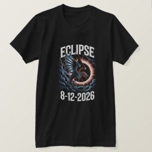 T-shirt Éclipse solaire totale du 12 août 2026 en Espagne
