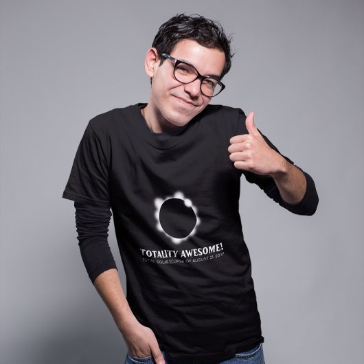 T-shirt Éclipse Solaire Totale Magnifique