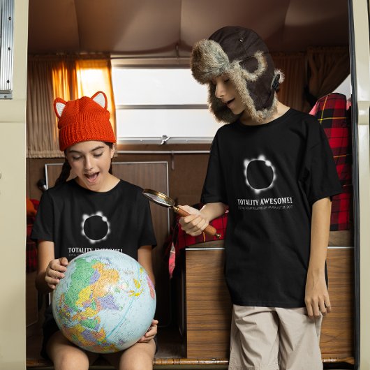 T-shirt Éclipse Solaire Totale Magnifique