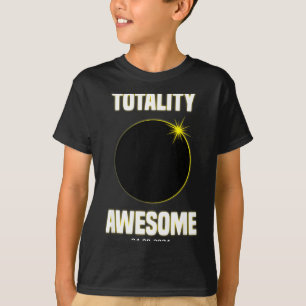 T-shirt Éclipse solaire Totalité Conception solaire totale