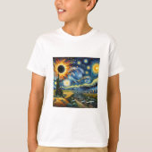 T-shirt : Eclipse Tee du petit astronome (Devant)