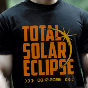 T-Shirt Éclipse Totale Moderne 2026