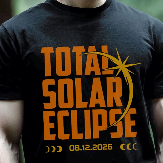 T-Shirt Éclipse Totale Moderne 2026
