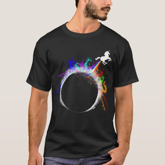 T-shirt Éclipse totalement magique (Devant)