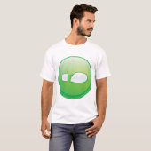 T-shirt Eco-Friendly Green Footprint Icon (Devant entier)