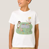 T-shirt Eco-Friendly Kids Cleaning Camping Recyclage (Devant)