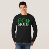 T-shirt Eco Mode EV Véhicule électrique (Devant entier)