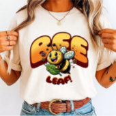 T-Shirt Éco-Responsable Bee Leaf – Drôle de Jeu de