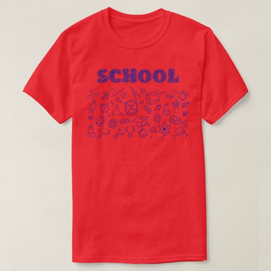 T-shirt École (Design devant)