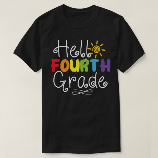 T-shirt École 4th Teacher (Design devant)