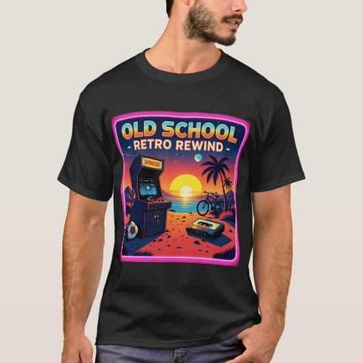 T-shirt École ancienne (Devant)
