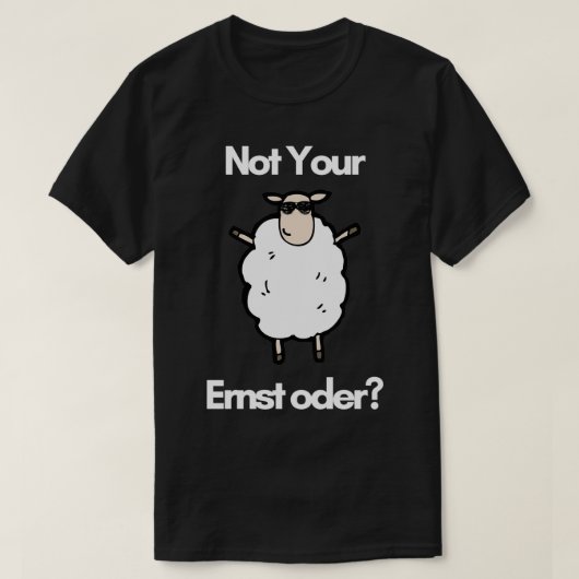 T-shirt École Anglais Cool Langue étrangère Moutons (Design devant)