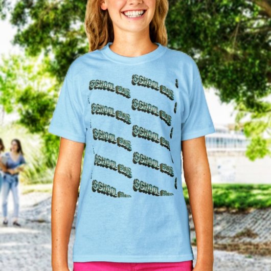 T-shirt École Bluz-3D