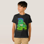 T-shirt École Casquette de Turtle Pupil (Devant entier)