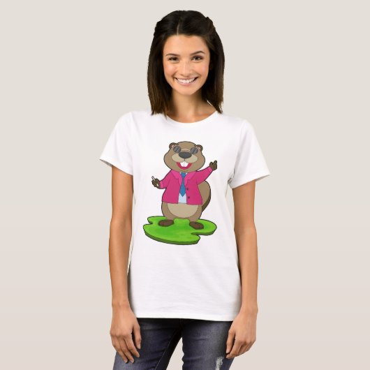 T-shirt École Chalk de Beaver (Devant entier)