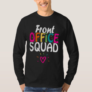 T-shirt École d'adjoint administratif de l'équipe de récep