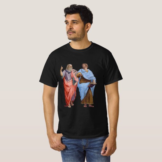 T-shirt École d'Athènes (Devant entier)
