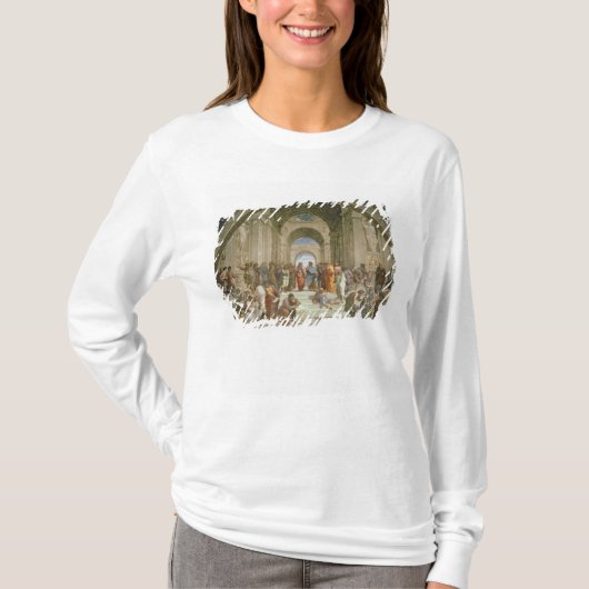 T-shirt École d'Athènes, du della de strophe (Devant)