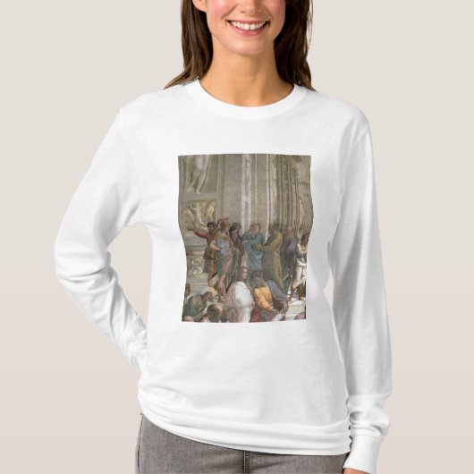 T-shirt École d'Athènes, du della de strophe (Devant)