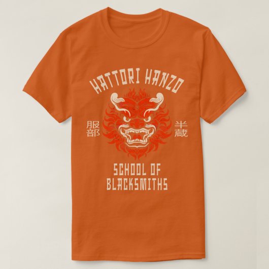 T-shirt École De Blacksmiths Hattori Hanzo (Design devant)
