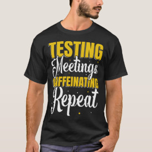 T-shirt École de café Psychologue Professeur de Psychologi