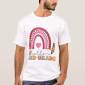 T-shirt École de deuxième année (Devant)