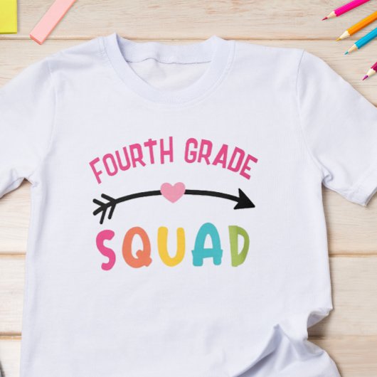 T-shirt École de la brigade de 4e année