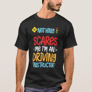 T-shirt École de moniteurs d'auto-école Leçons Éducation d