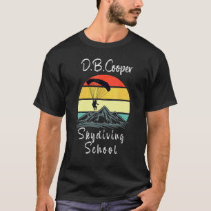 T-shirt École de parachutisme D B Coopers Portland Oregon 