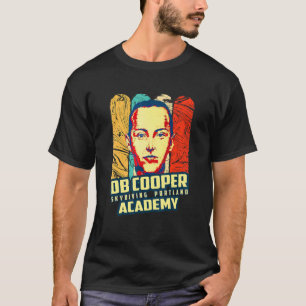 T-shirt École de parachutisme Vintage D B Coopers Portland