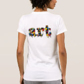 T-shirt Ecole de peinture et professeurs de décapage d'art (Dos)