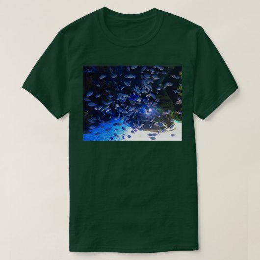 T-shirt École de poissons (Design devant)