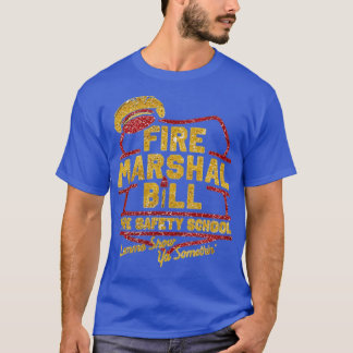 T-shirt École de sécurité incendie de l'officier des pompi