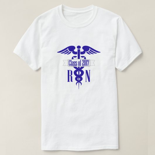 T-shirt École de soins infirmiers Classe de diplômés de 20 (Design devant)