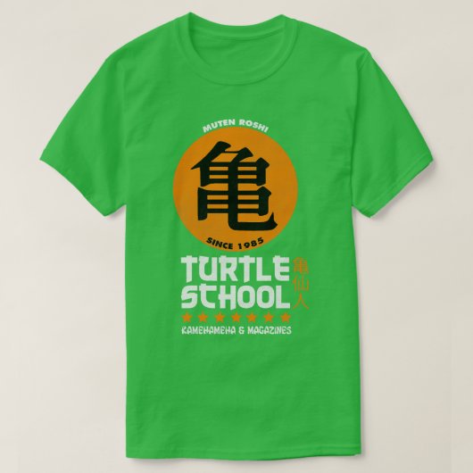 T-shirt École de tortue (Design devant)
