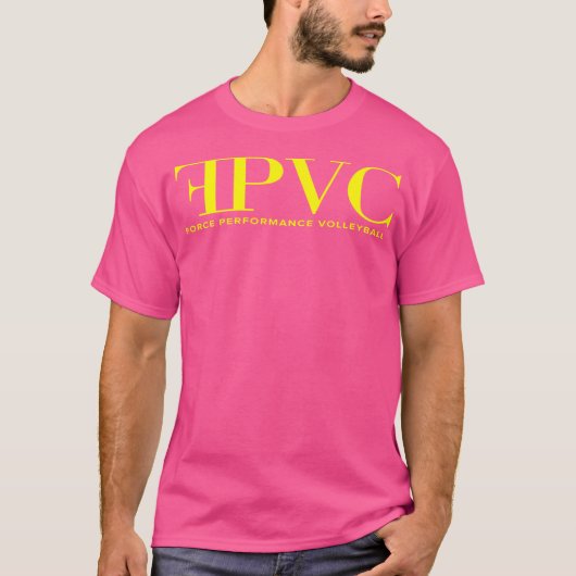 T-shirt École de volley-ball (Devant)