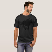 T-shirt école d'équitation (Devant entier)