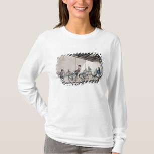 T-shirt École d'équitation piétonnière de cheval de bo