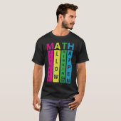 T-shirt école des maths sabrina cheval (Devant entier)