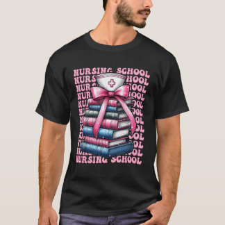 T-shirt École d'infirmières future infirmière fille coquet