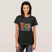 T-shirt École d'un professeur mignon (Devant entier)