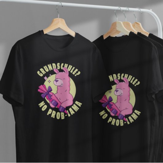 T-shirt École élémentaire Llama
