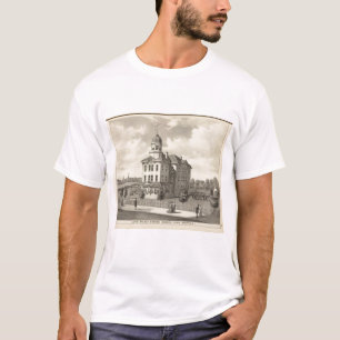 T-shirt École évaluée de longue branche, longue branche